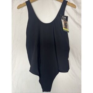 NWT Maidenform Sz 3XL Shapewear Bodysuit Thong Black‎ Seamless Slimming Shaper